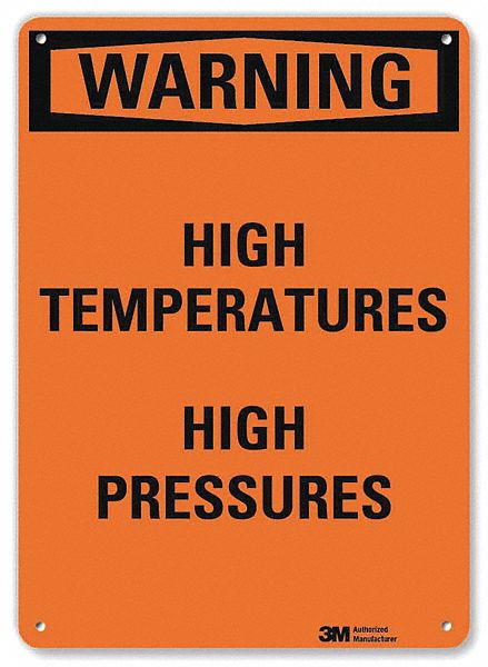 Security Sign: Plastic, Mounting Holes Sign Mounting, 10 in x 7 in Nominal Sign Size, 0.055 in Thick