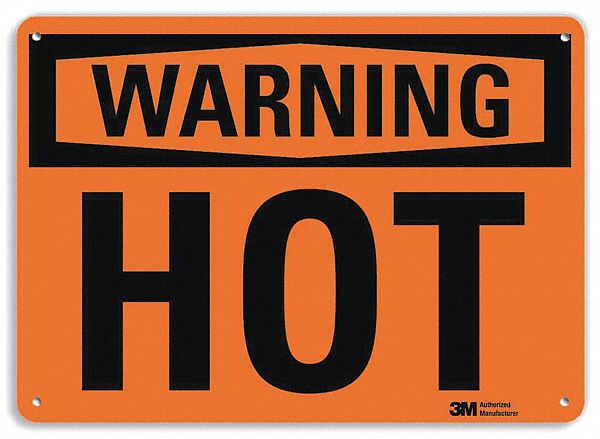 Security Sign: Plastic, Mounting Holes Sign Mounting, 7 in x 10 in Nominal Sign Size, 0.055 in Thick