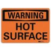 Warning: Hot Surface Signs