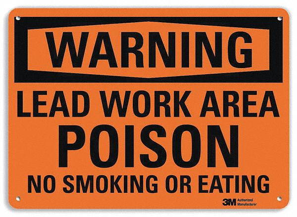 Security Sign: Plastic, Mounting Holes Sign Mounting, 7 in x 10 in Nominal Sign Size, 0.055 in Thick