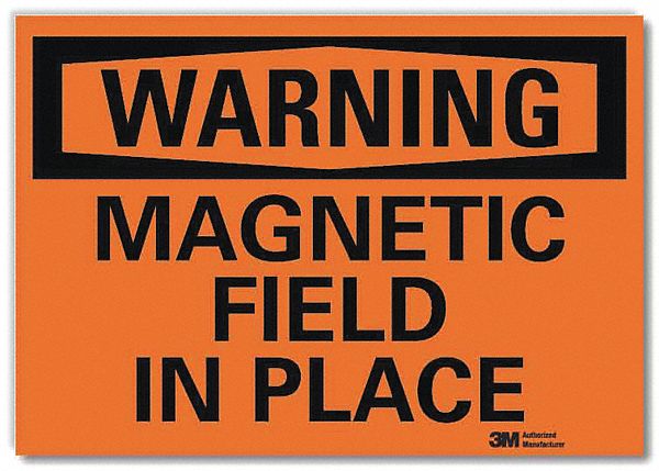 Security Sign: Reflective Sheeting, Adhesive Sign Mounting, 7 in x 10 in Nominal Sign Size
