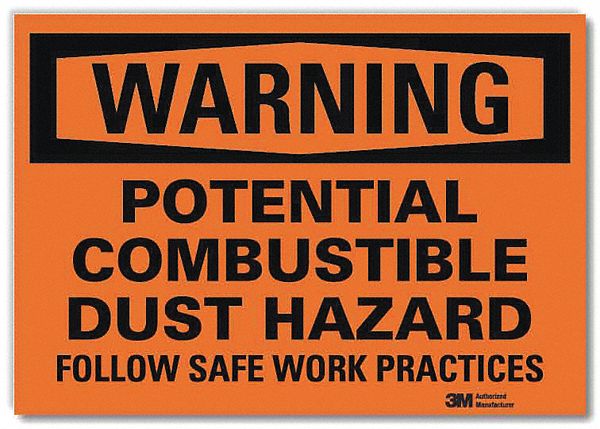 PNAU AVRTSMNT,COMBUSTIBLE DUST,5POH