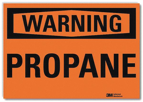 Security Sign: Reflective Sheeting, Adhesive Sign Mounting, 7 in x 10 in Nominal Sign Size