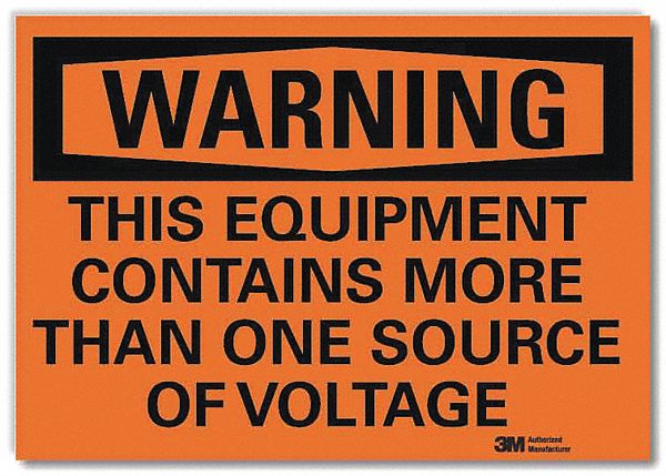 Security Sign: Reflective Sheeting, Adhesive Sign Mounting, 7 in x 10 in Nominal Sign Size