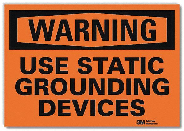 Security Sign: Reflective Sheeting, Adhesive Sign Mounting, 7 in x 10 in Nominal Sign Size
