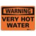 Warning: Very Hot Water Signs