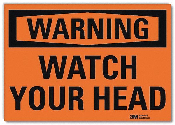 Security Sign: Reflective Sheeting, Adhesive Sign Mounting, 7 in x 10 in Nominal Sign Size