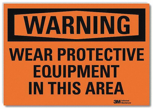 Security Sign: Reflective Sheeting, Adhesive Sign Mounting, 7 in x 10 in Nominal Sign Size
