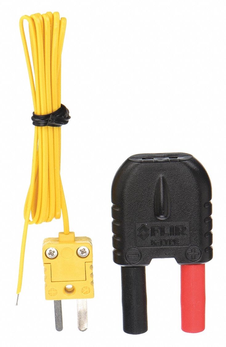Thermocouple, Type K, Temperature Probe 35KP94TA60 Grainger