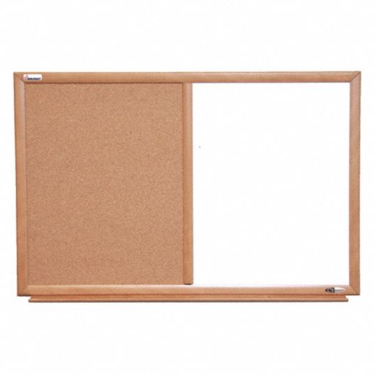 ABILITY ONE Combination Bulletin Board 35KR167110015680401 Grainger