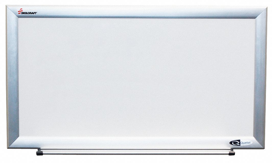 ABILITY ONE GlossFinish Steel Dry Erase Board, Wall Mounted, 24 inH x