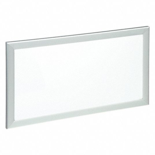 Wall Mounted, 24 in Dry Erase Ht, Dry Erase Board 35KR20711001568