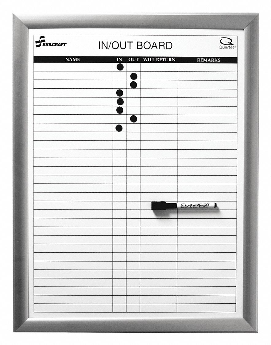 35KR24 - In/Out Board 18inWx24inH Wht