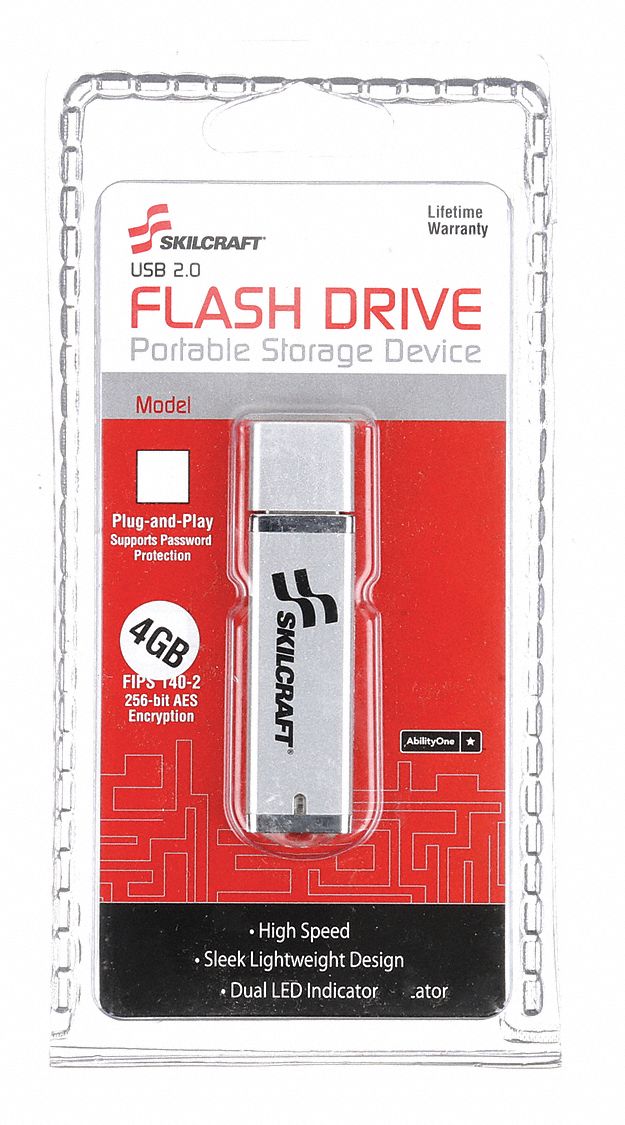 USB 2.0 FLASH DRIVE,4 GB,SILVER