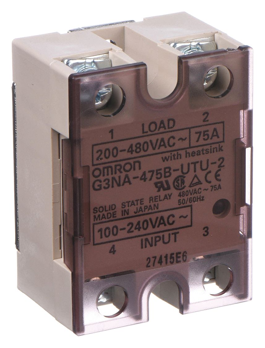 OMRON, Surface Mounted, 75 A Max Output Current, Solid State Relay