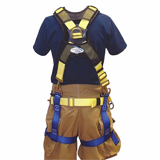 Rescue Harness: lll, 36 in to 50 in Fits Waist Size, 63 in to 72 in, Universal Entry