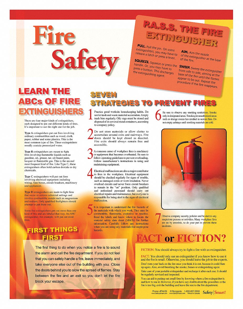 SAFETYPOSTER.COM Safety Poster, English, 17