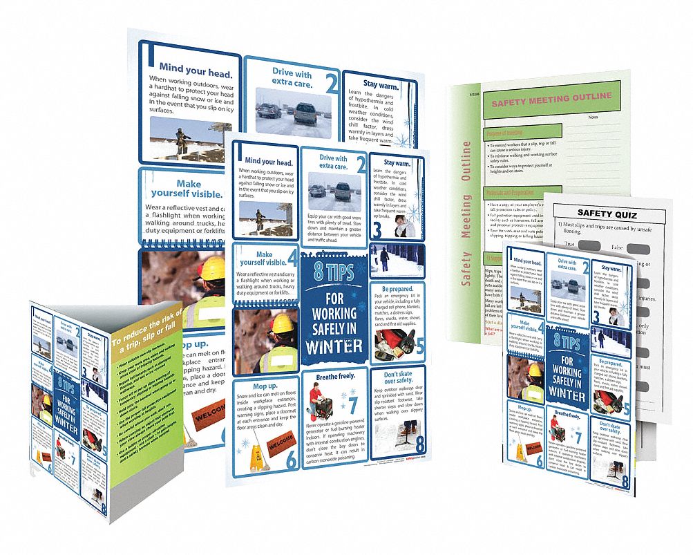 Training Kit: 8 Tips for Working Safely in Winter, English