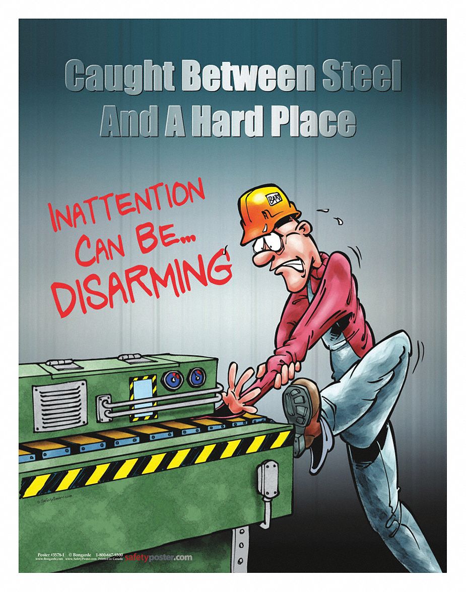 Safety Poster 35LG69P3578 Grainger