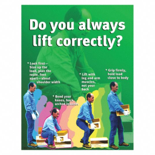 Safety Poster, Paper - Grainger