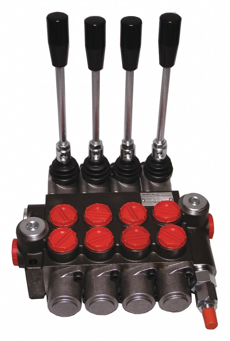 CHIEF 4 Ways Lever Hydraulic Directional Valve with 10 Flow Capacity