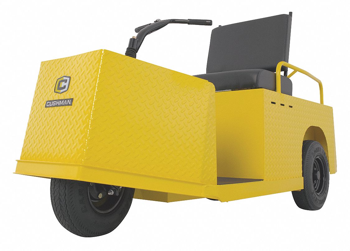 CUSHMAN Warehouse Vehicle: 8 HP, 2,000 lb Towing Capacity, 550 lb Vehicle  Load Capacity