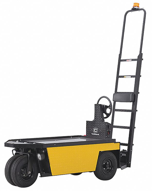 CUSHMAN Warehouse Vehicle, 8.94 HP, 1000 lb, 8.5 mph, 29 in x 48 in