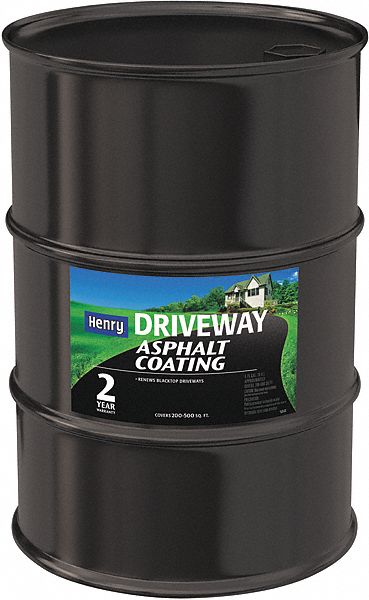 35LR68 - Driveway Coating 55 gal. Black Asphalt