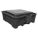 IBC CONTAINMENT UNIT, FOR 1 IBC, 81 X 72½ X 29 IN, POLYETHYLENE, BLACK