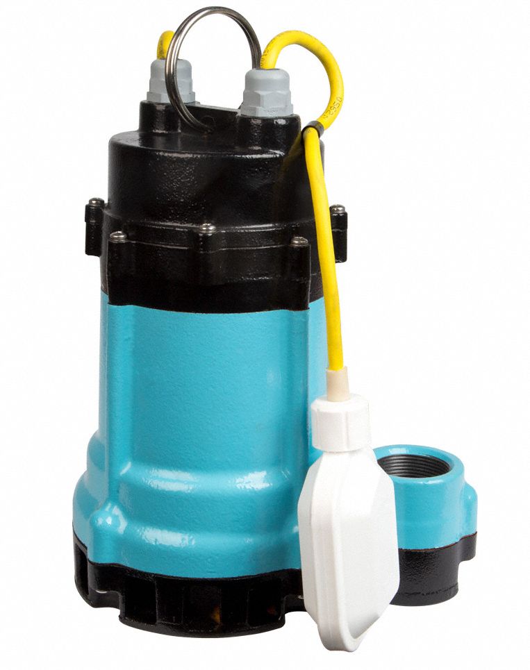 LITTLE GIANT Submersible Sump Pump 1/2, Sensor, 200°F Max. Liquid Temp