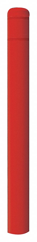 POST SLEEVE, 7 LB, RED, 7 23/64 IN OD/7 IN ID, 60 IN L, FOAM