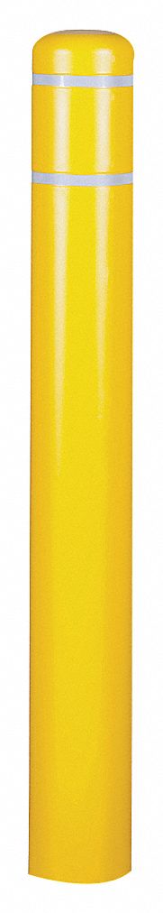 POST SLEEVE 72IN YELLOW WHITE TAPE