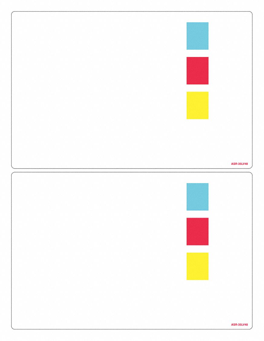 Teslin Antistatic Lbl, 8.25x5.375in, PK250