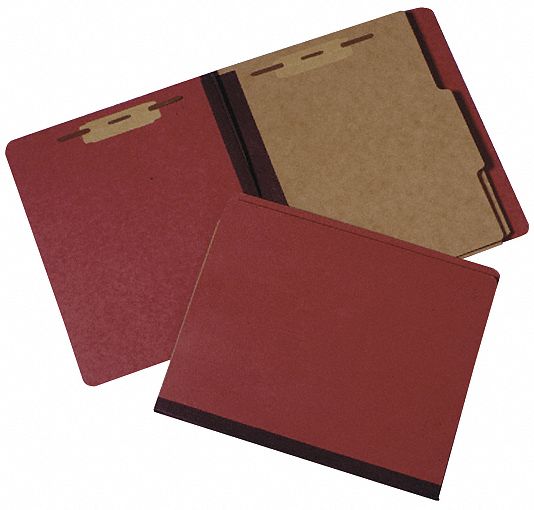 File Folders Red