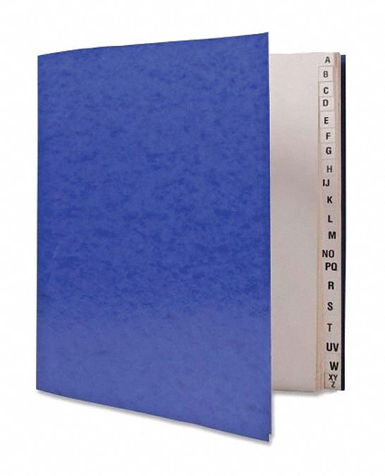 SKILCRAFT File Sorter, AZ, Letter Size, Blue 35LW957520002861726