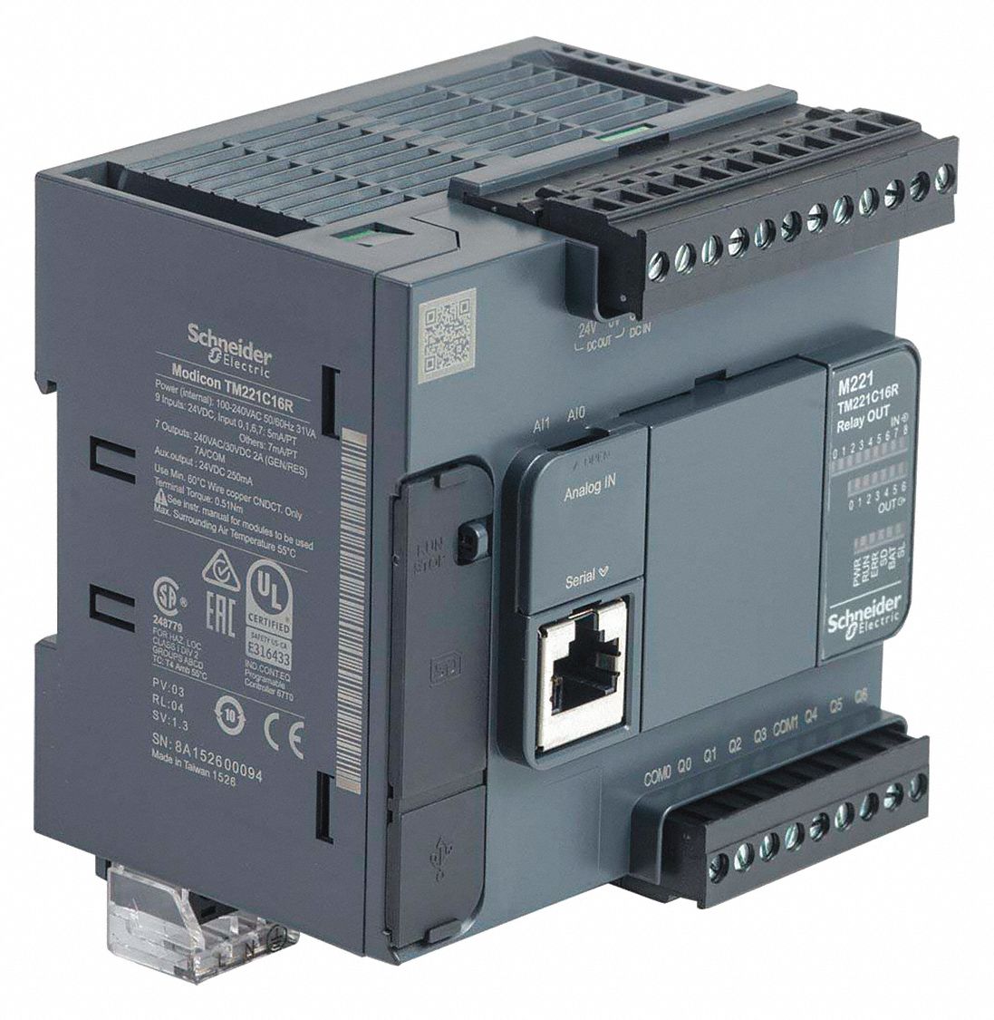 35LX34 - Controller 24VDC/240VAC Relay Compact