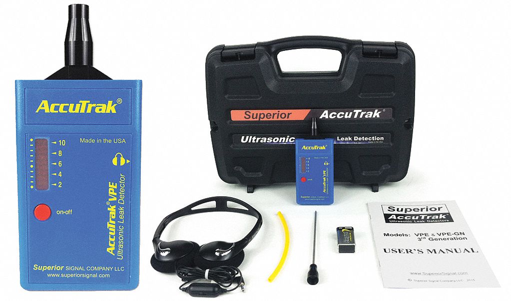 Ultrasonic Leak Detector: 36 kHz to 42 kHz, Ultrasonic Sound Detection