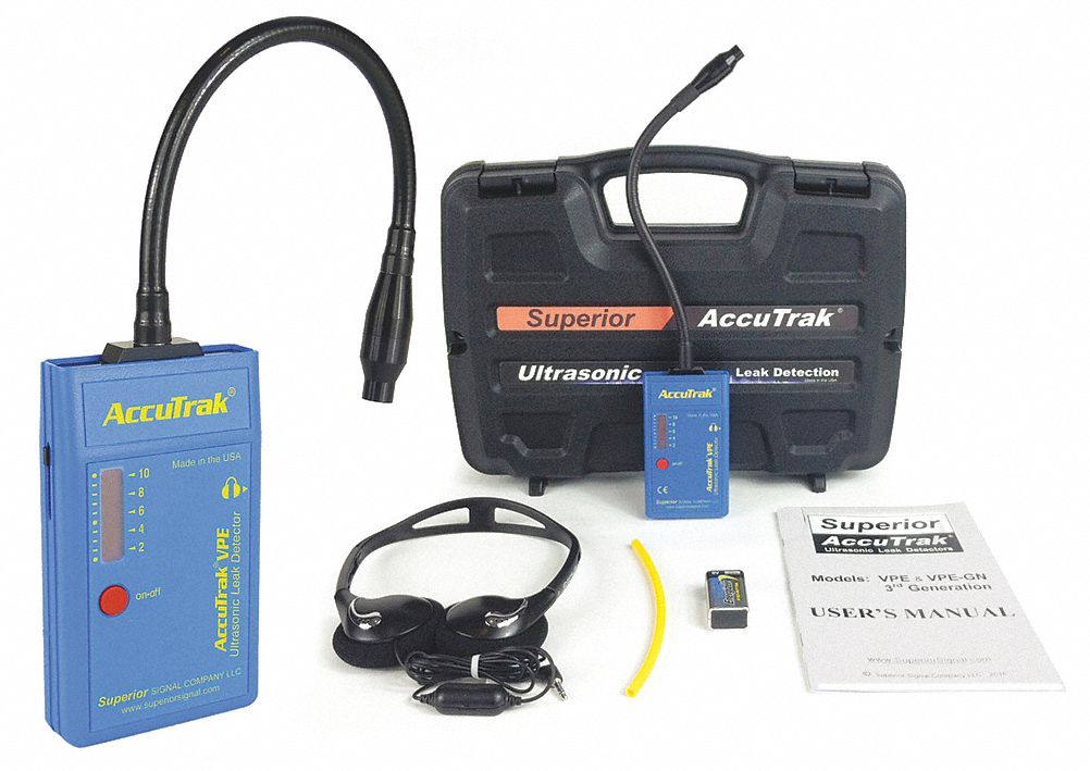 Ultrasonic Leak Detector: 36 kHz to 42 kHz, Ultrasonic Sound Detection