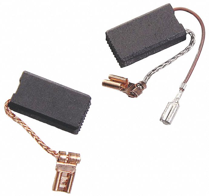 Carbon Brush Set: Mfr Part # 1617014135, Rotary Hammers Compatible