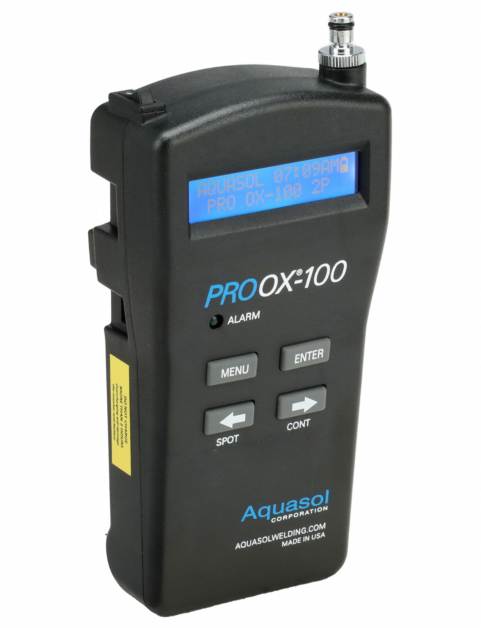 Oxygen Monitor: 0.01% Measurement % (Min), +/-.01% Accuracy, 9V Battery Size