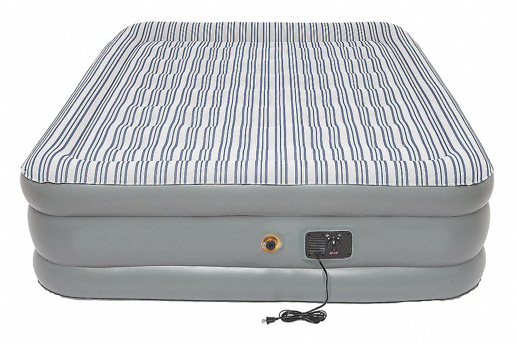 Air Mattress: Supportrest(TM), Queen, 600 lb Wt Capacity, 78 in Lg, 60 in Wd, 18 in Ht