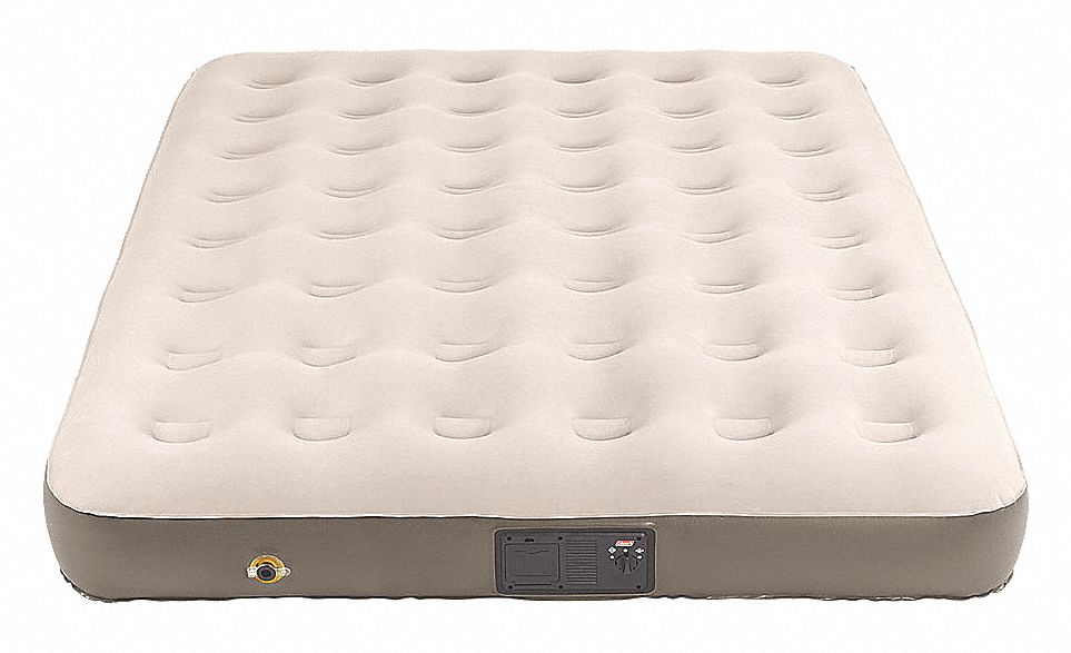 coleman durarest single high queen air mattress