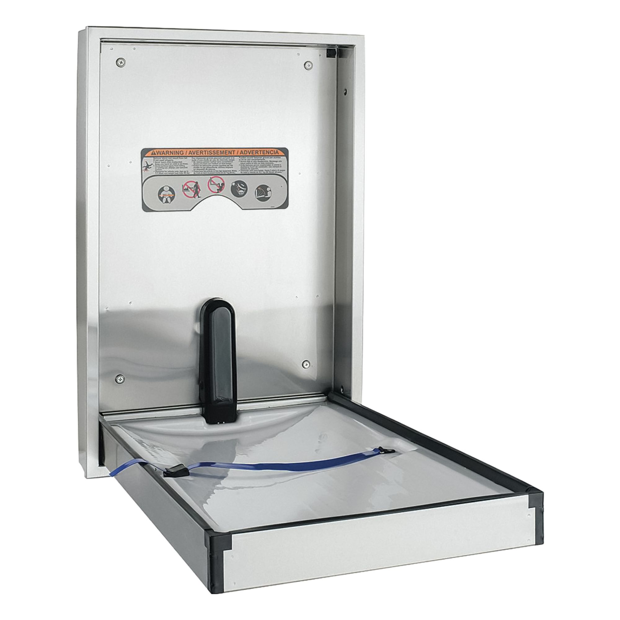 Changing Station Silver 23 in W
