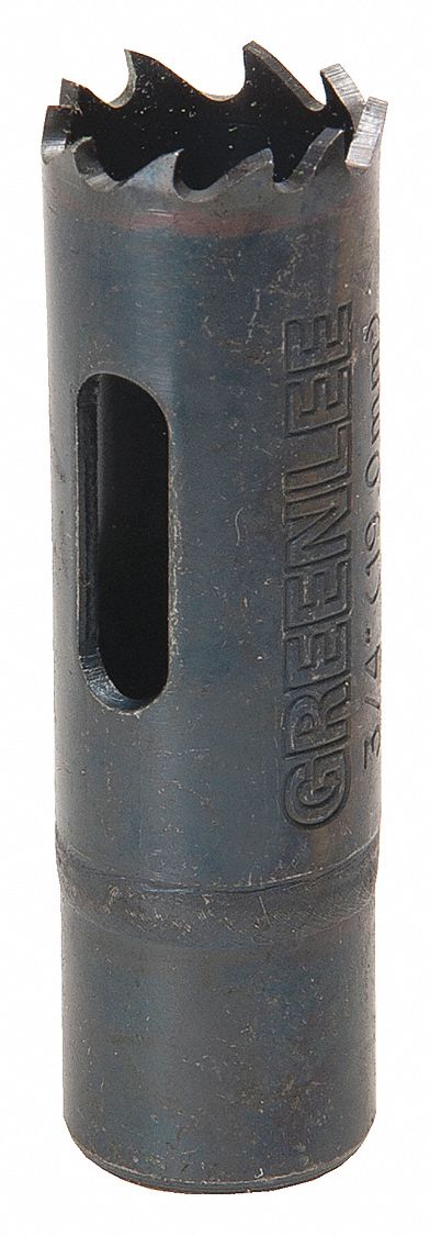 SCIE-CLOCHE, DIAMÈTRE SCIE 3/4 PO, 4/6 DENTS, PROFONDEUR DE COUPE MAX 1 5/8 PO, BIMÉTALLIQUE