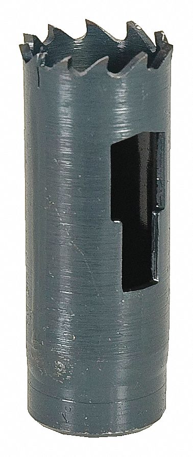 SCIE-CLOCHE, DIAMÈTRE SCIE 7/8 PO, 4/6 DENTS, PROFONDEUR DE COUPE MAX 1 5/8 PO, BIMÉTALLIQUE