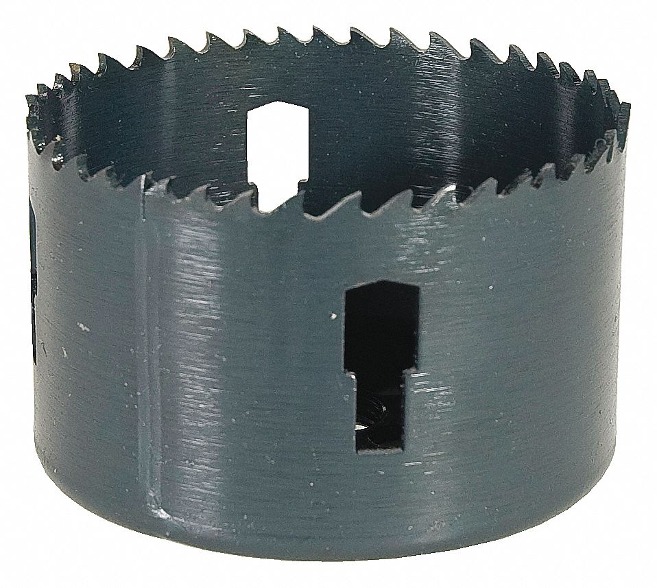 SCIE-CLOCHE, DIAMÈTRE SCIE 3 PO, 4/6 DENTS, PROFONDEUR DE COUPE MAX 1 5/8 PO, BIMÉTALLIQUE