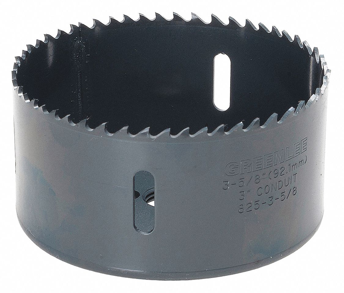 SCIE-CLOCHE, DIAMÈTRE SCIE 3 5/8 PO, 4/6 DENTS, PROFONDEUR DE COUPE MAX 1 5/8 PO, BIMÉTALLIQUE