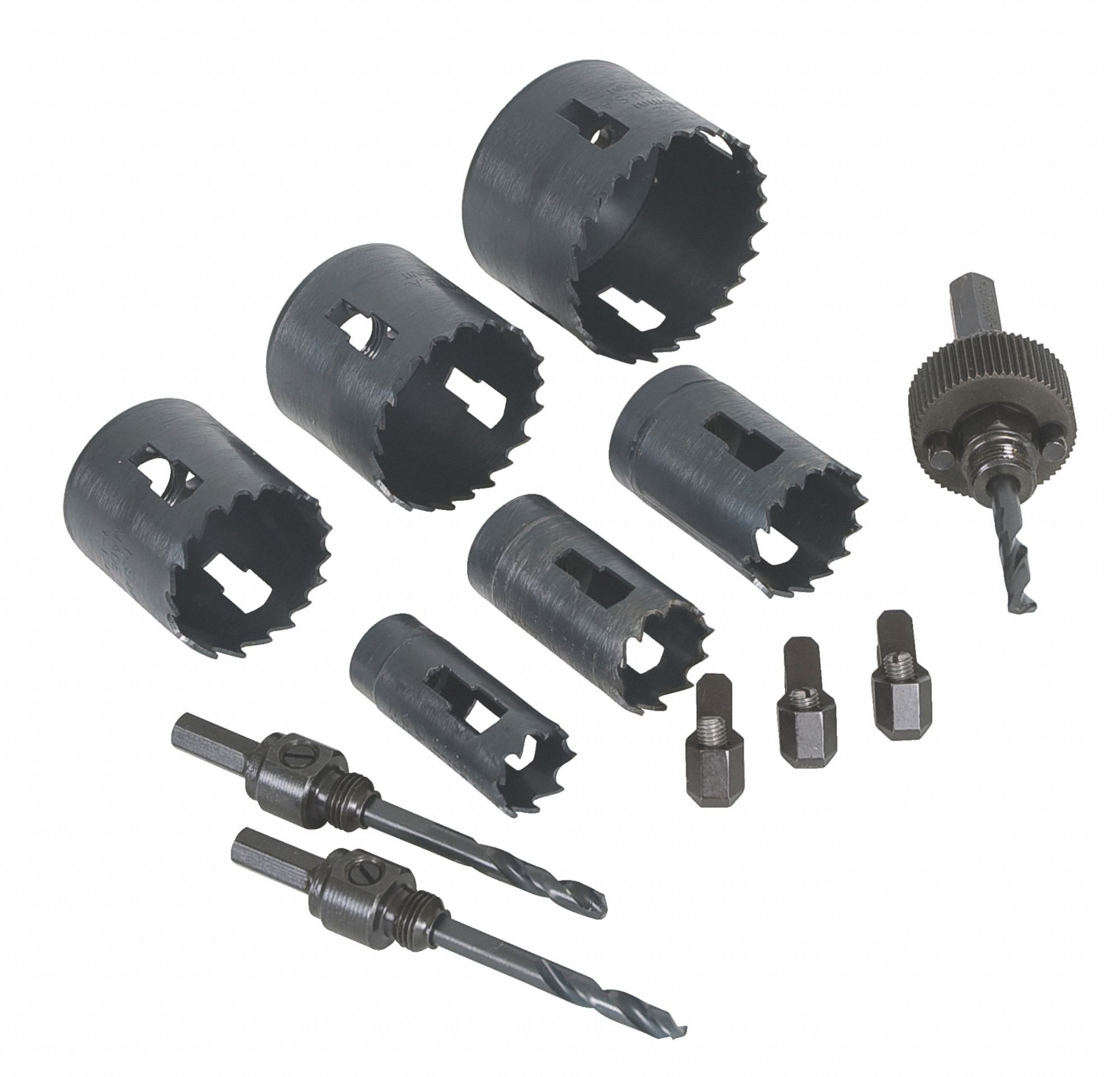 GREENLEE Hole Saw Kit, Primary Material Application Wood, BiMetal