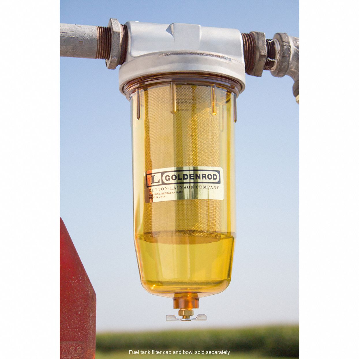 GOLDENROD Mesh Strainer, 40 mesh, For Use With Fuel Filters 35ML54