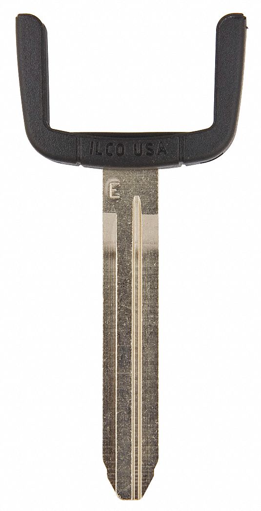 Key Blade: Compatible with Kaba Ilco Locks, Key ID # EB3-E-TOY43 TOYOTA ELECTRONIC KEY BLADE, 0 Pins